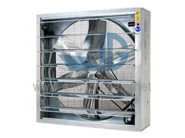 DFBZ vægmonteret firkantet aksial flowventilator