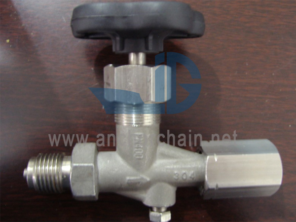 DIN 16270 lukkeventil til trykmåleinstrumenter Model 91011