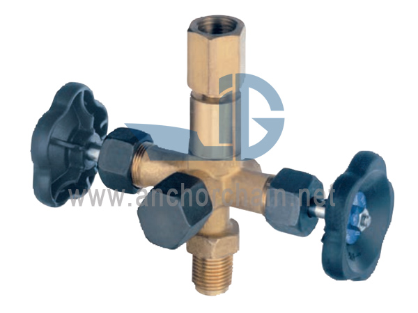 DIN 16272 lukkeventil til trykmåleinstrumenter Model 91011