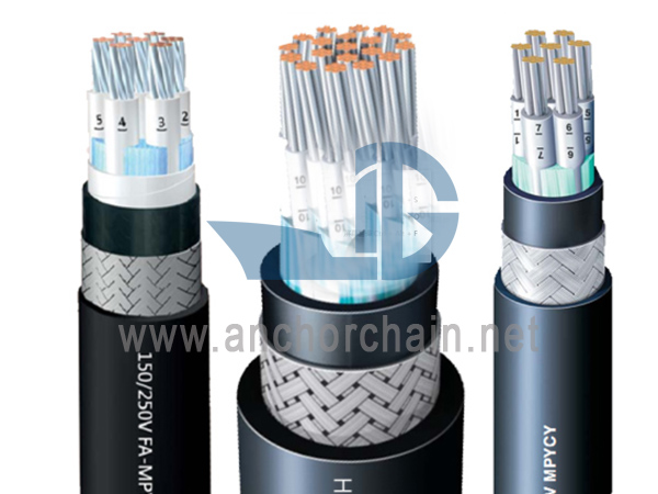 JIS C 3410 Flammehæmmende marinekontrolkabel 250V