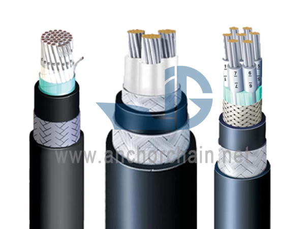 JIS C3410 Collective Screen Shipboard Control Cable