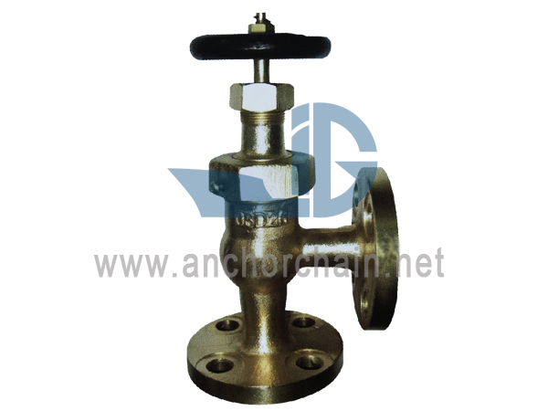 JIS F 7349 Bronze 16K vinkelventiler (Union Bonnet Type)