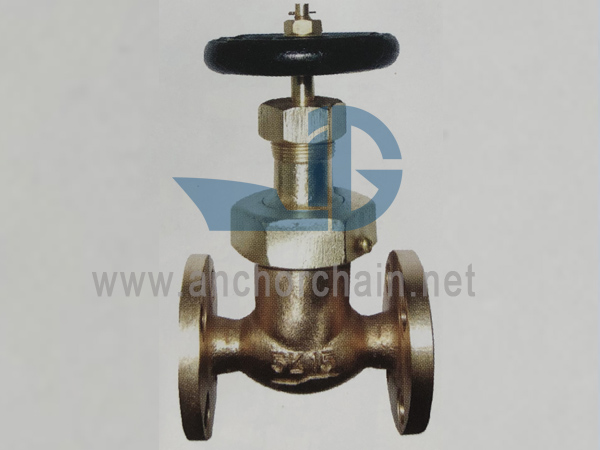 JIS F 7411 Bronze 5K skrue ned Check Globe Valves Union Bonnet Type