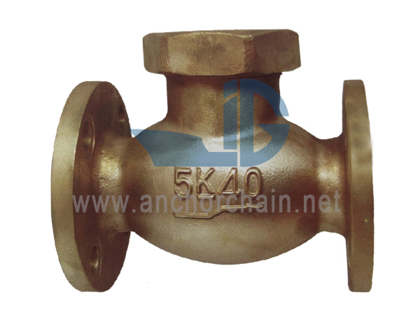 JIS F 7415 Bronze 5K Lift Check Globe-ventiler (Union Bonnet Type)