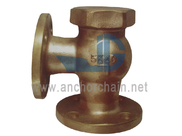 JIS F 7416 Bronze 5K løftekontravinkelventiler (Union Bonnet Type)