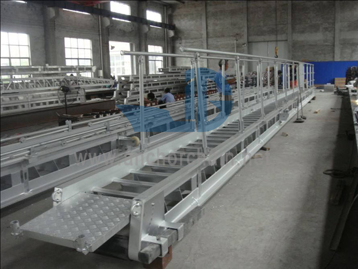 Overnatningsstige i marine aluminium