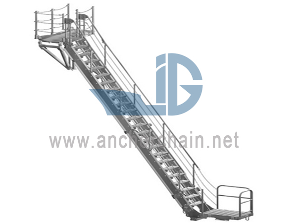 Marine Steel overnatningsstige