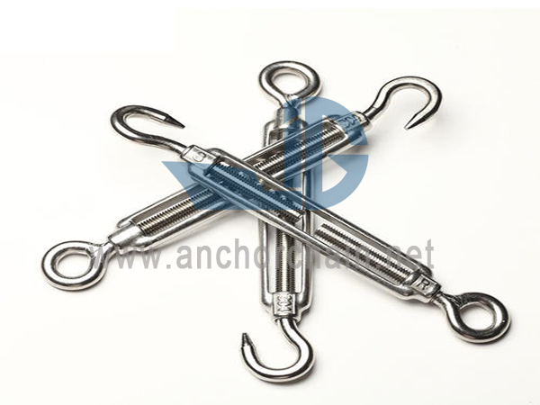 Spænderamme Type Hook Eye SS304 ELLER SS316