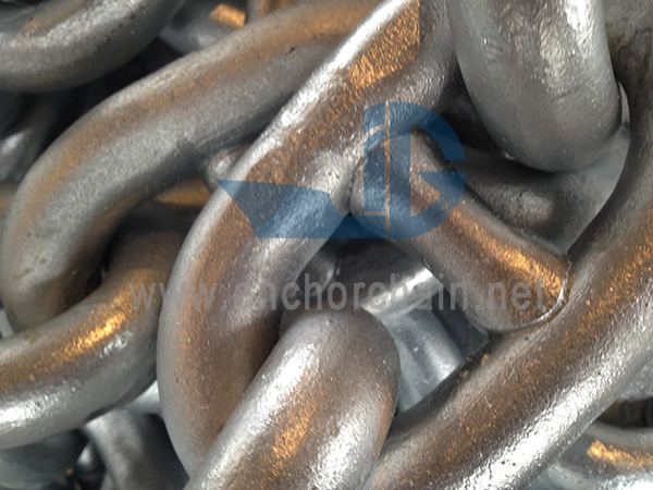 U3 76mm varmgalvaniseret ankerkæde