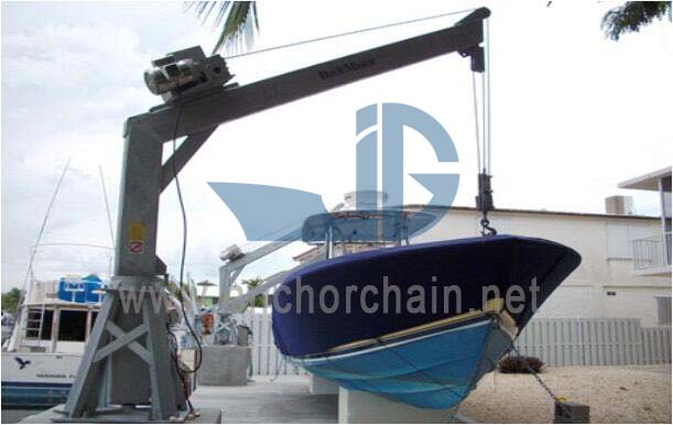 Yacht kran