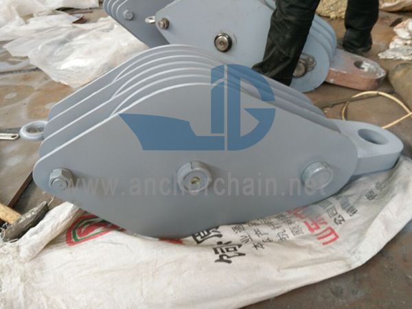 ZHC Series 3 Skive Wire Rope Block til skibskæber